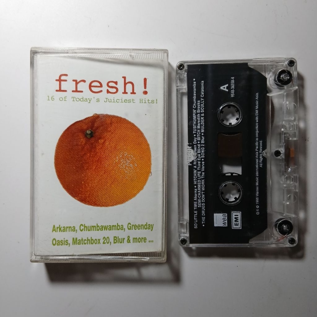 Kaset Fresh 16 of today (Oasis,Blur,Greenday,Radiohead,The Verve)