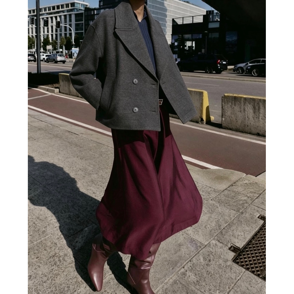 Coat Zara / Short Coat Zara / Coat Branded