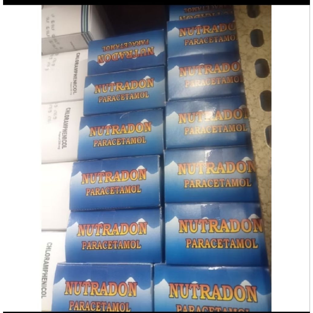 Nutradon Paracetamol box //100 tablet