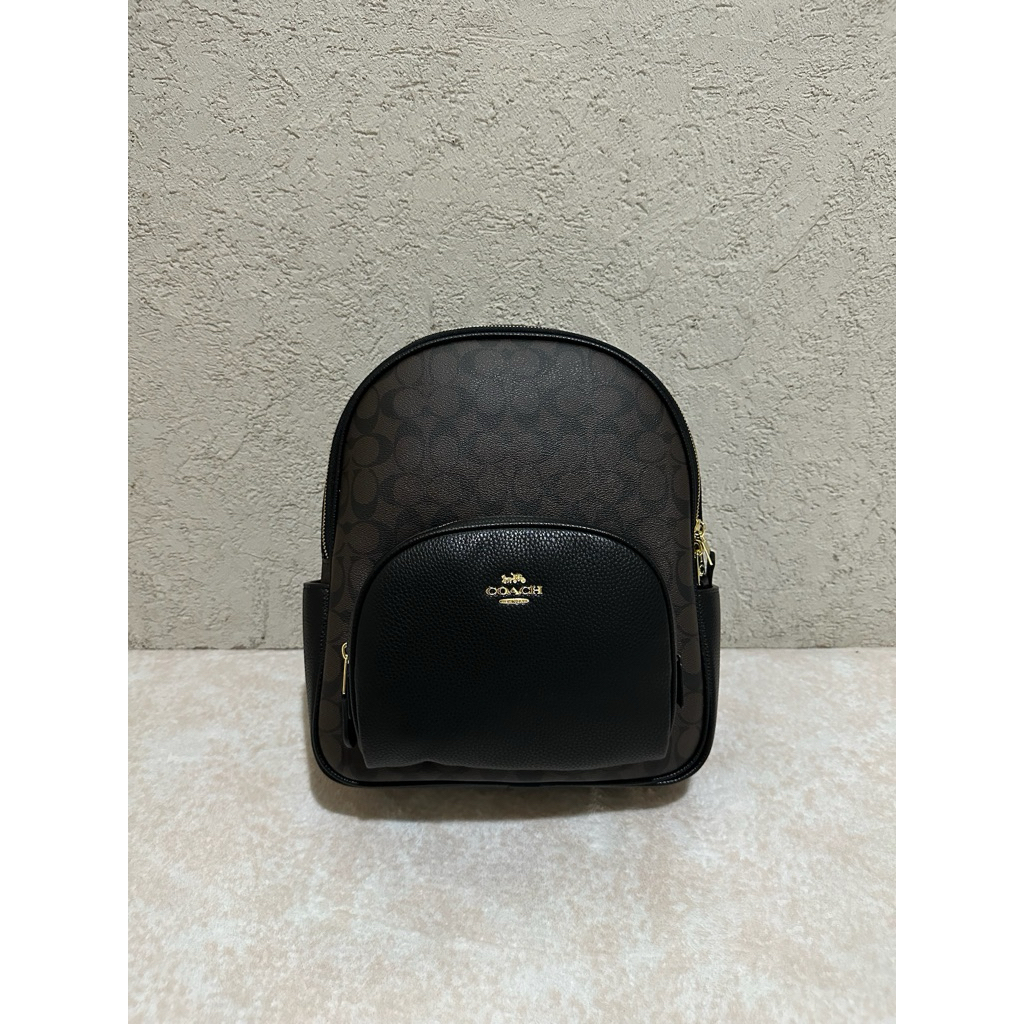 Mini Court Backpack in Signature Canvas