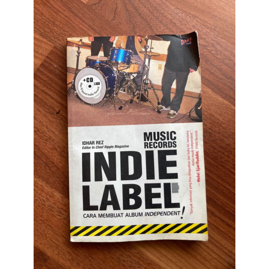 Buku pola budaya membuat album independent - musik records indie label