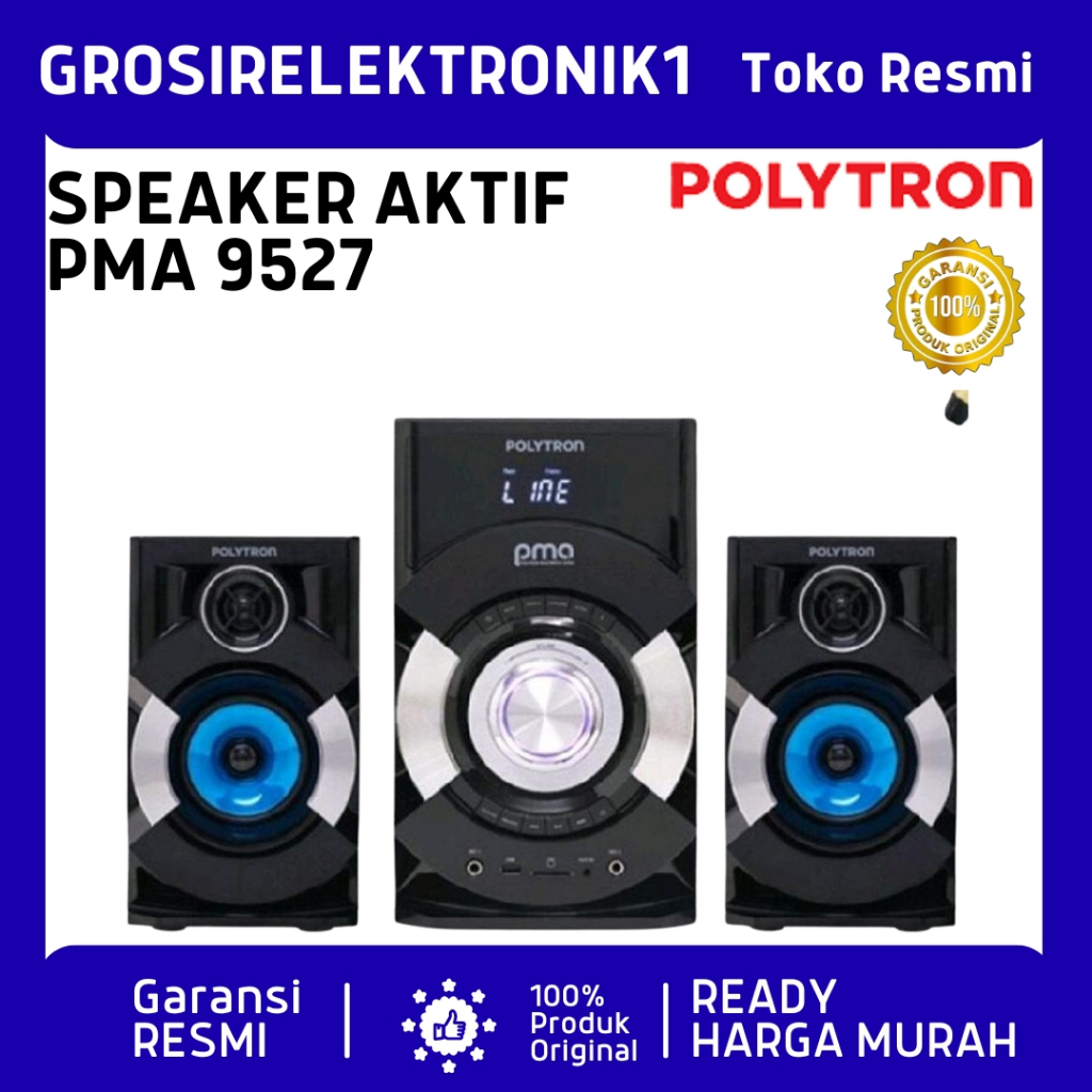 Speaker Aktif Polytron PMA-9527 / PMA9527 / PMA 9527 Multimedia Speaker