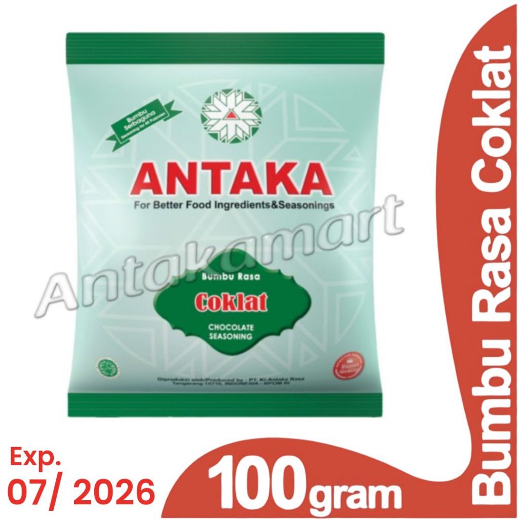 (EXP JULI 2026) BUMBU TABUR / BUMBU SERBAGUNA ANTAKA 100g : Rasa COKLAT