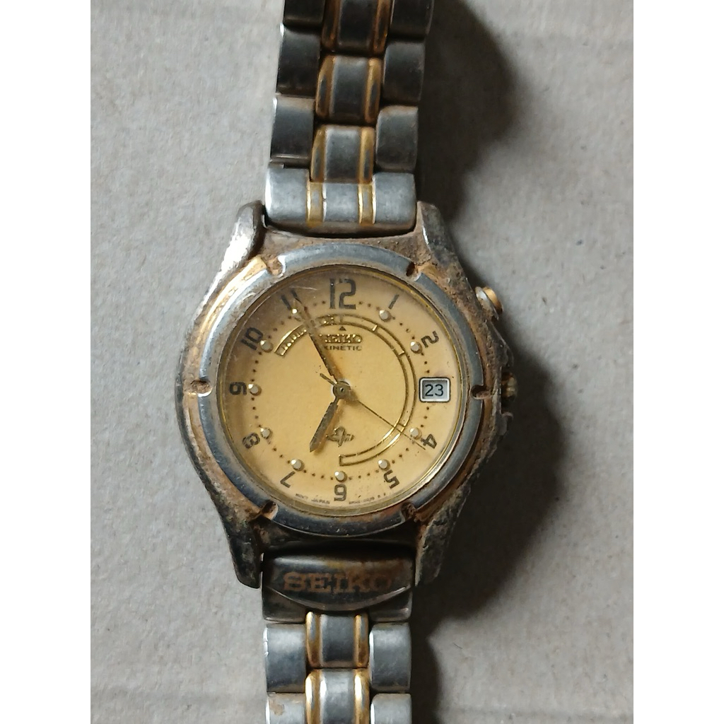 (Bahan) Seiko Kinetic stainless stell