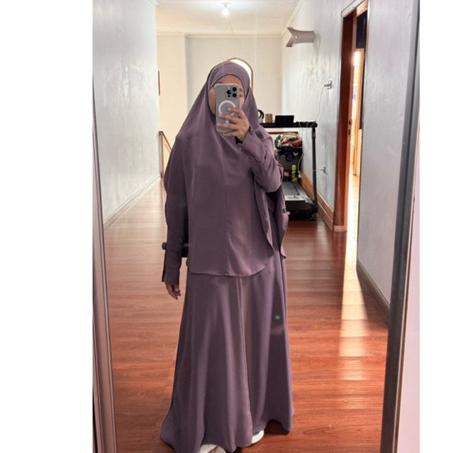 (PRELOVED) One set Abaya Khiban Bonavista