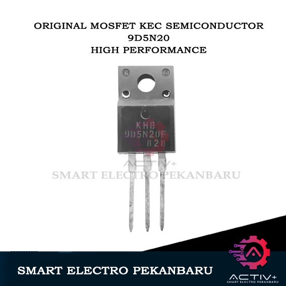 ORIGINAL MOSFET 9D5N20 9.5A 200V KEC KOREA KHB 9D5N20F KHB9D5N20F TRANSISTOR 9D5N20P KHB9D5N20 P F 9