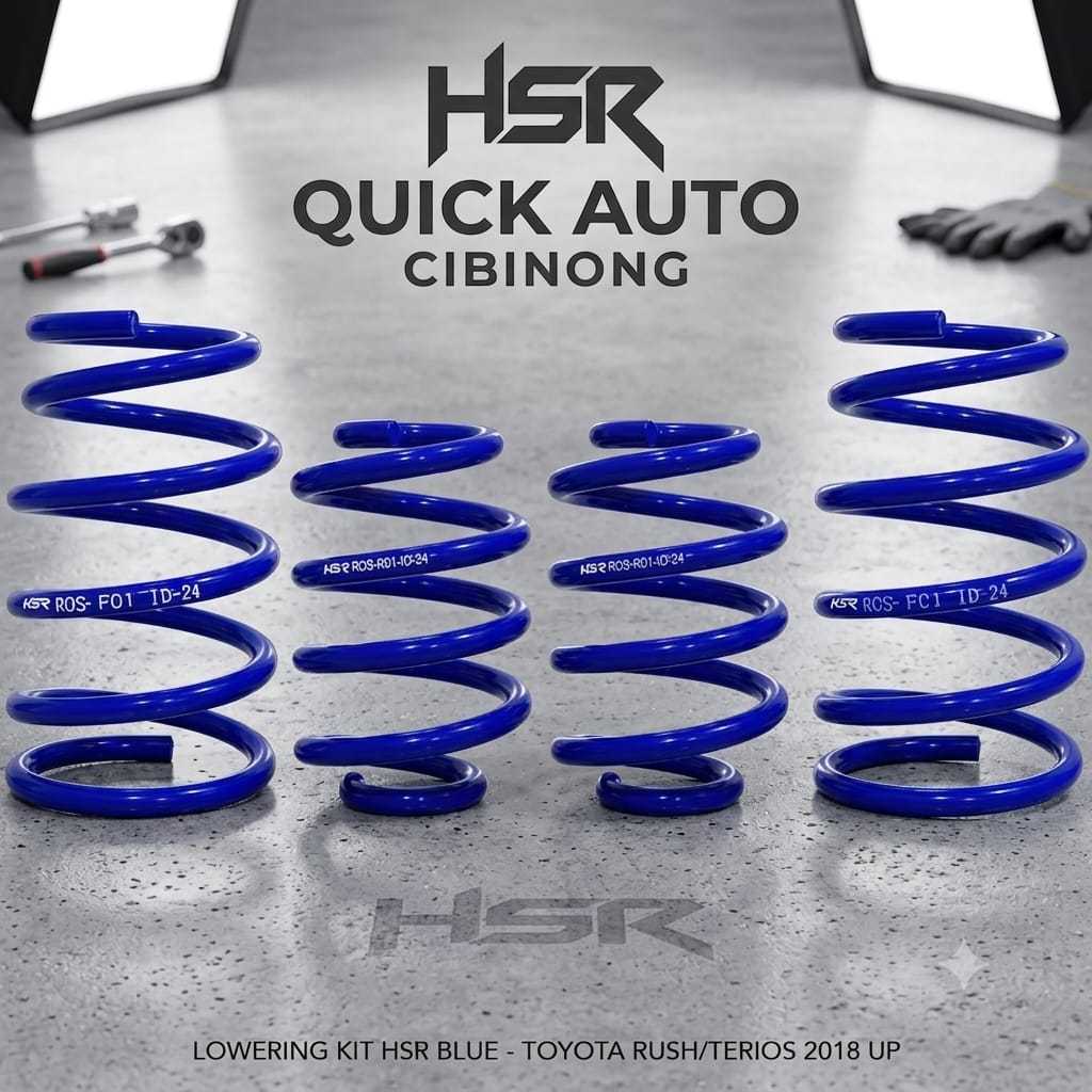 LOWERING KIT HSR BLUE - TOYOTA RUSH/TERIOS 2018 UP