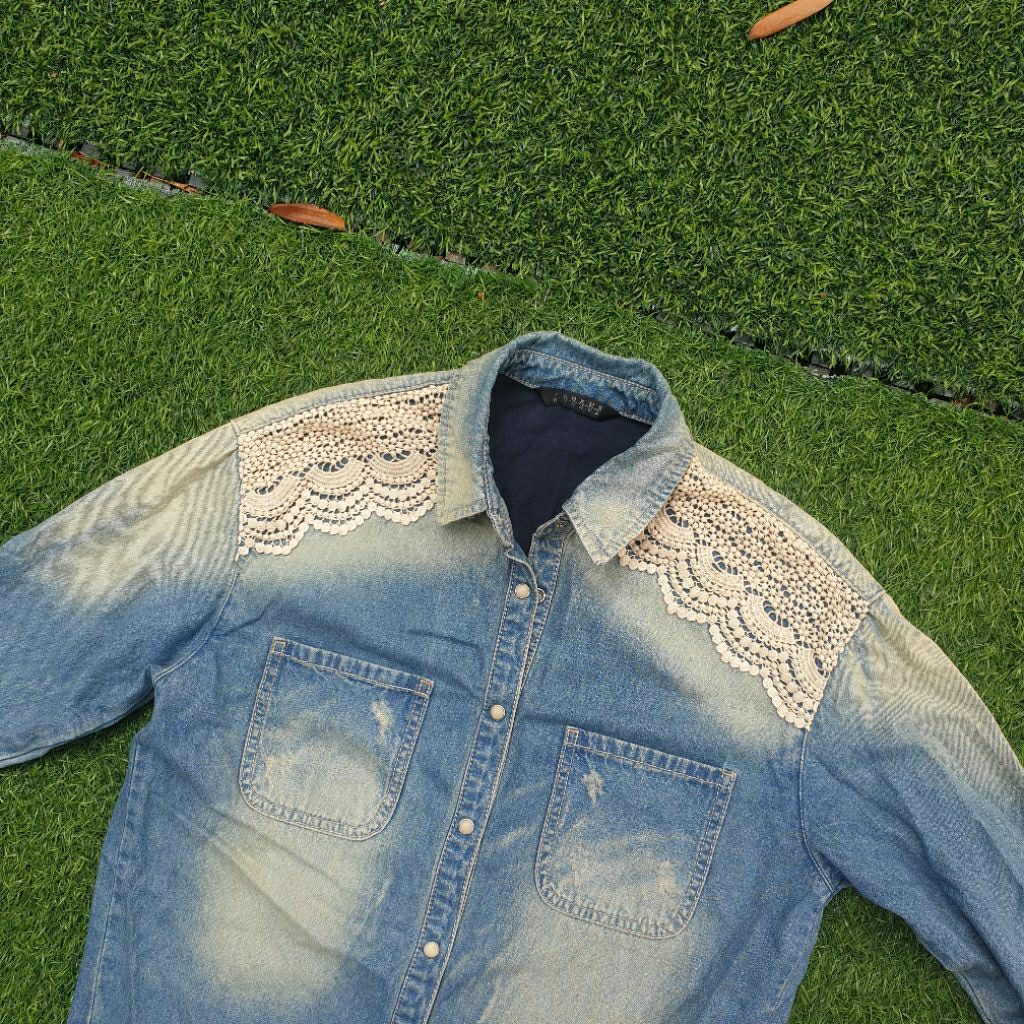 Kemeja denim unik by TANKUS
