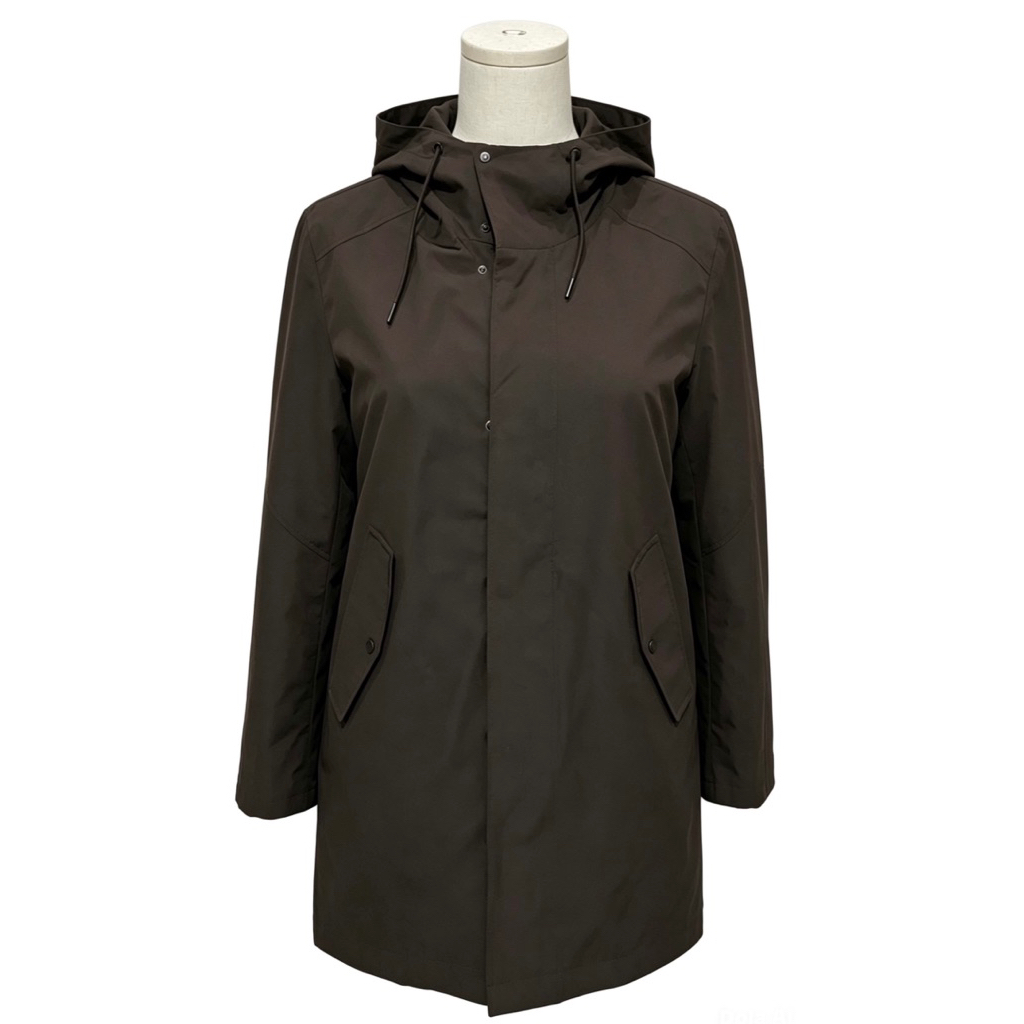 Coat Hoodie Litmus (Emboss, Waterproof) / Coat Hoodie / Coat Antiair