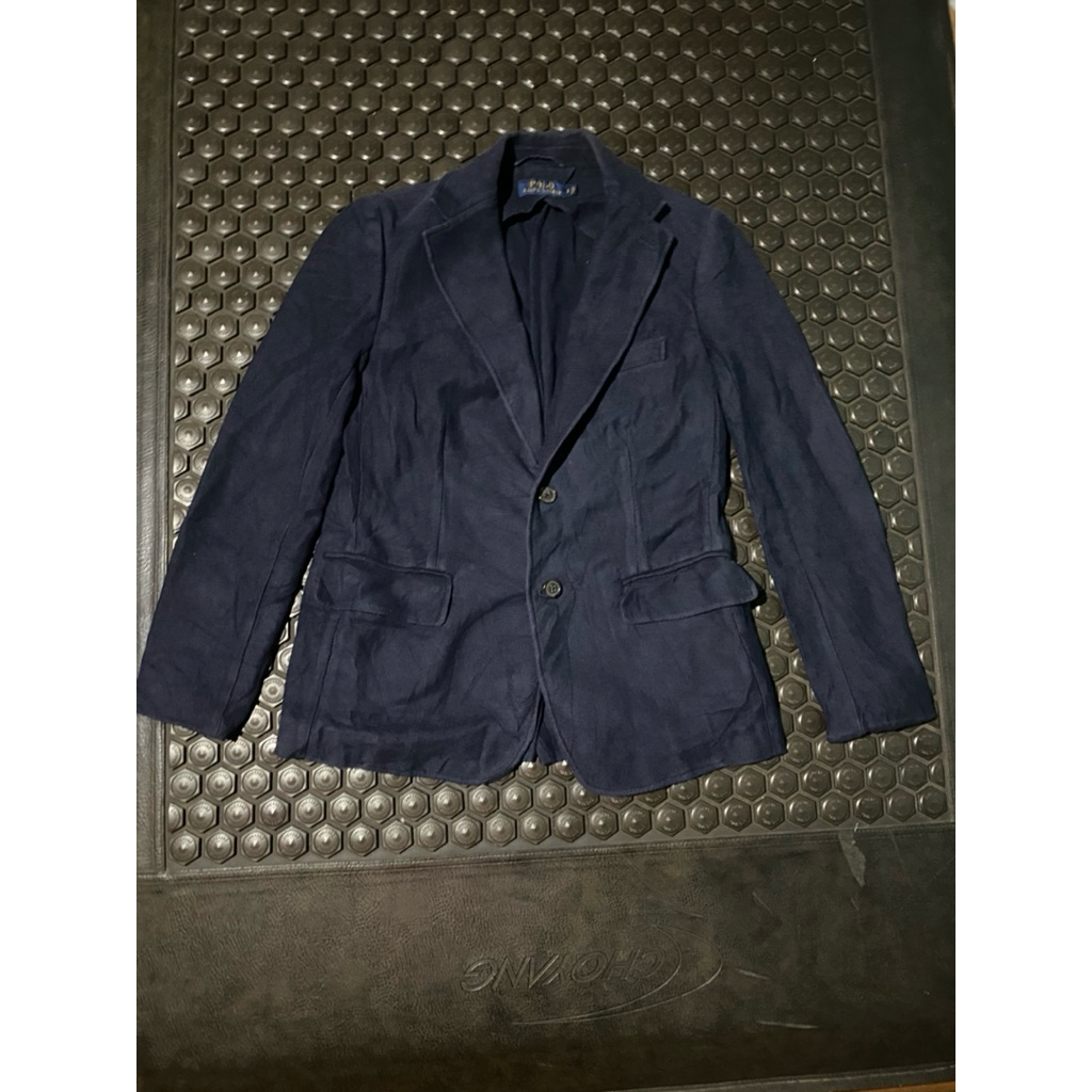 BLAZER JAS LUXURY POLO RALPH LAUREN LD SUPER KECIL SEMI DENIM NAVY MEWAH BRANDED