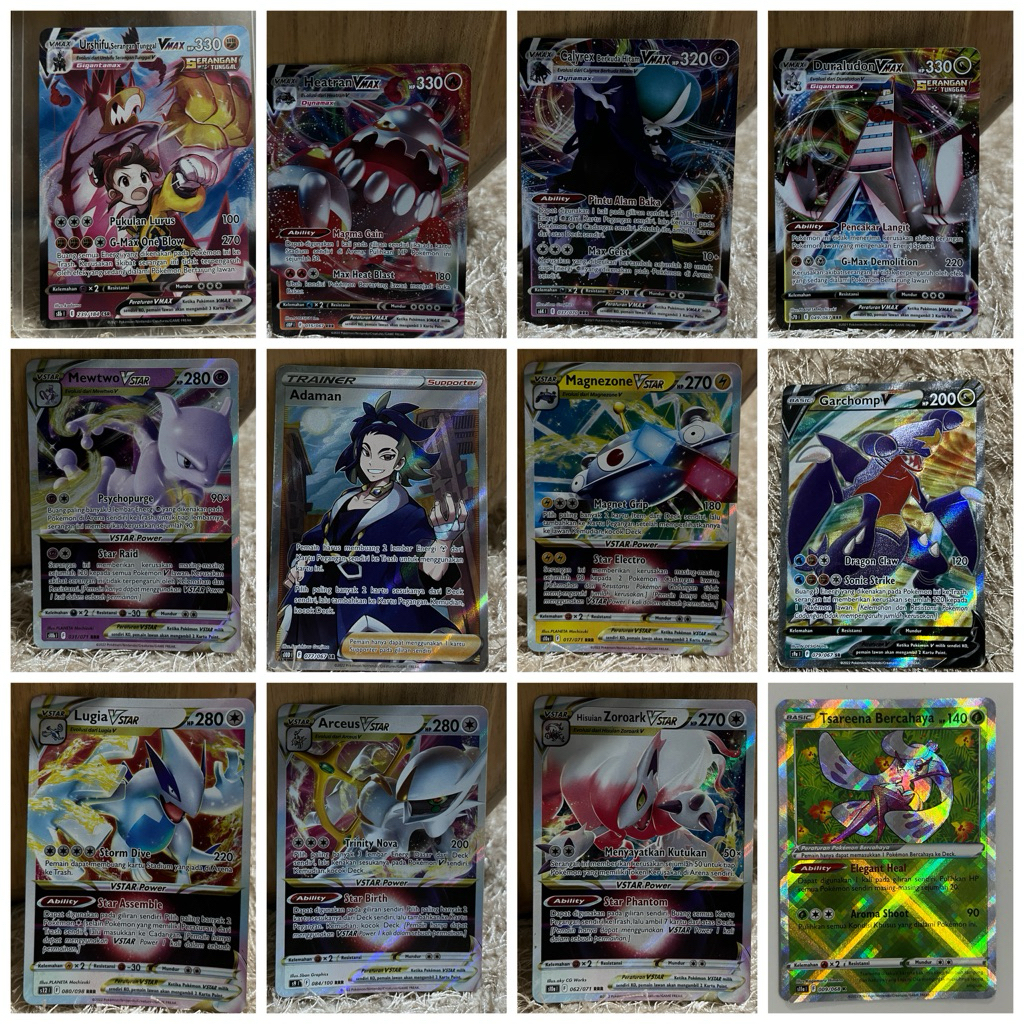 Vmax pokemon card, vstar, v, trainer, basic. rare pokemon card