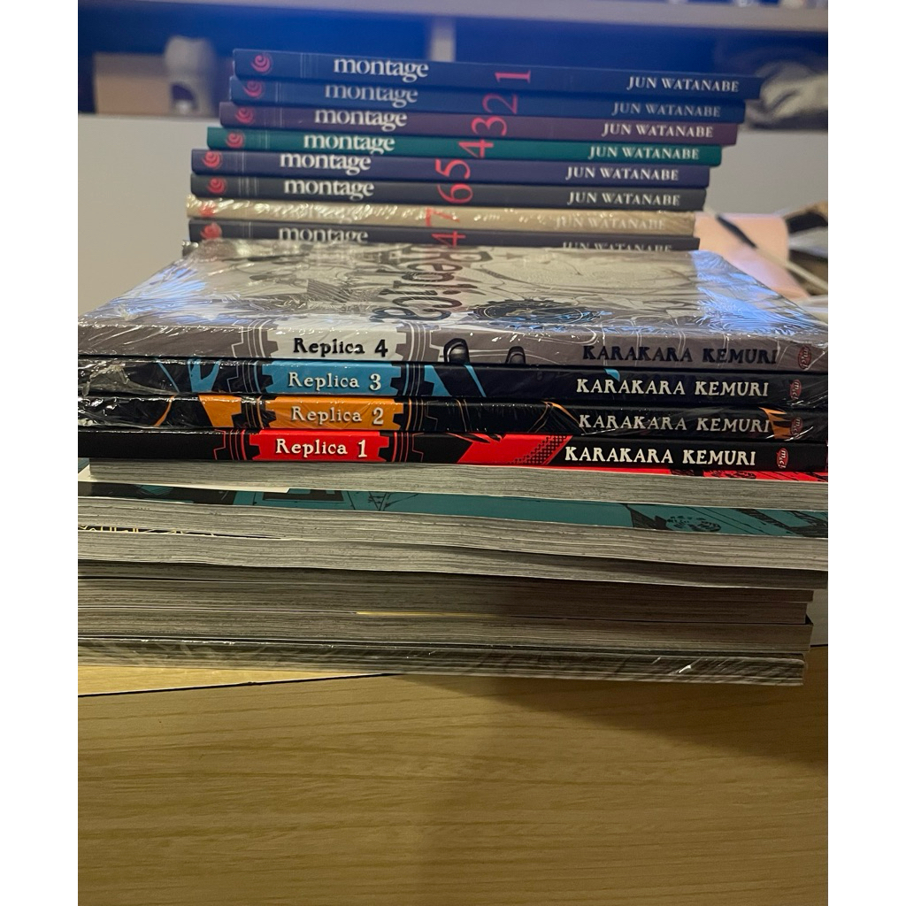 KOMIK REPLICA KARAKARA KEMURI SET 1-4