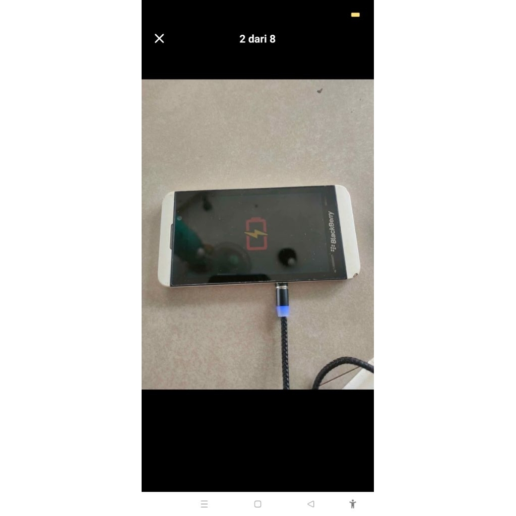 BlackBerry Z10 rusak seadanya HP nostalgia anggap jual spare part bahan