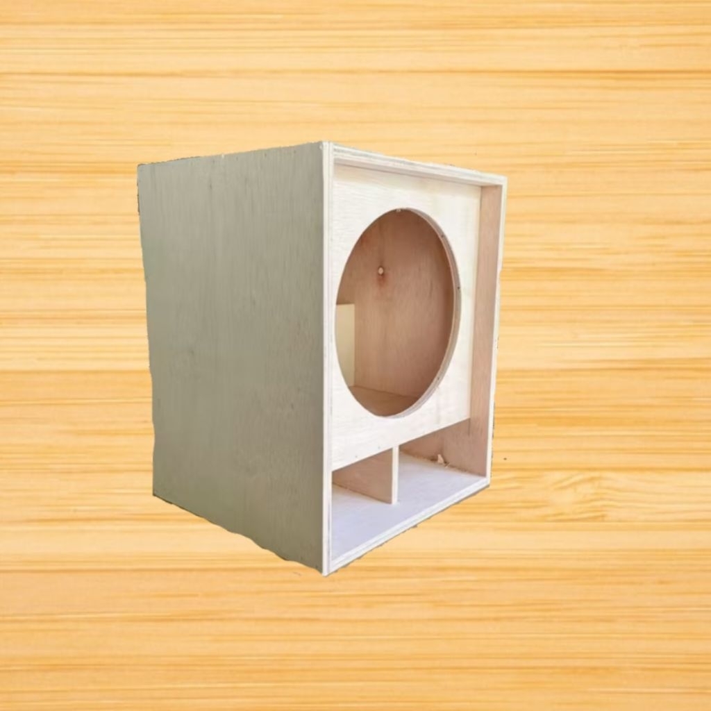 Box salon model mini scoop( 12inch)Bahan Triplek semi Miranti, Tebal 18mm, Kualitas Tahan Lama