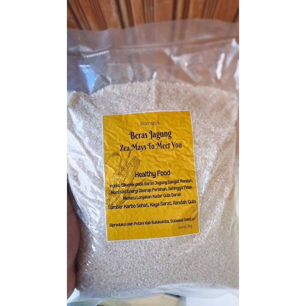 BERAS JAGUNG PUTIH 1kg