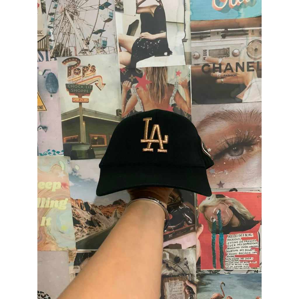 topi mlb setelan second original