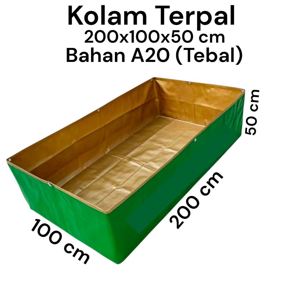 Kolam Terpal A20 Tebal
