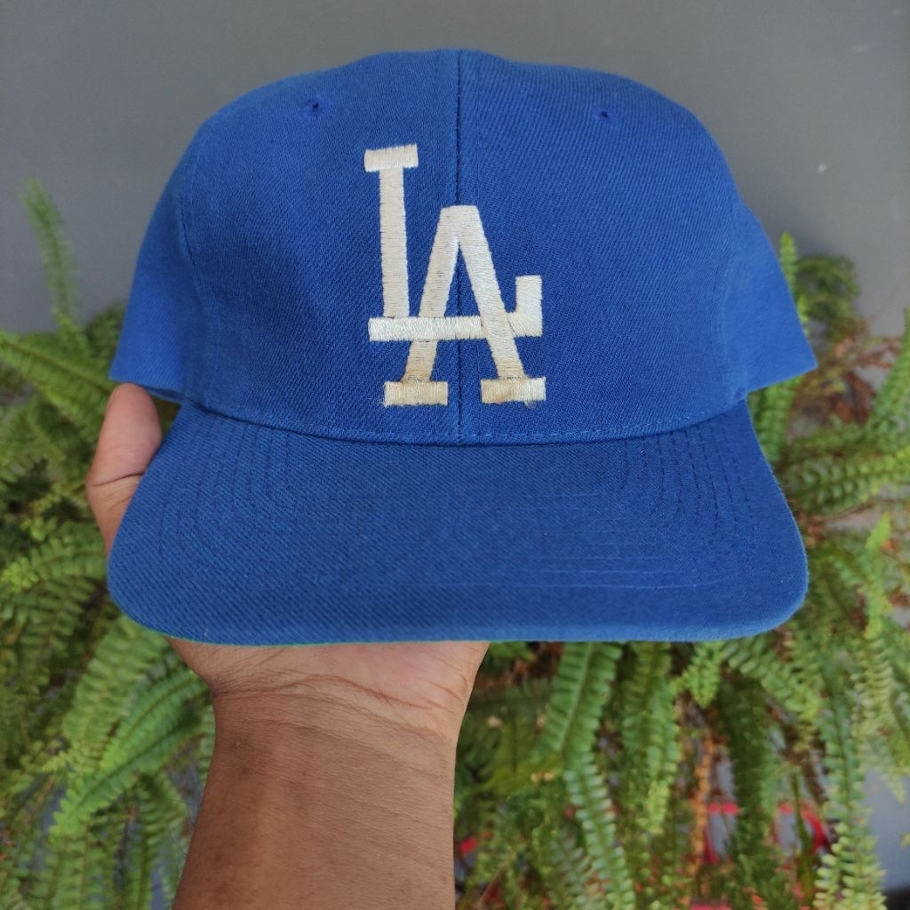 TOPI VINTAGE LALA PLAIN LOGO WOOL