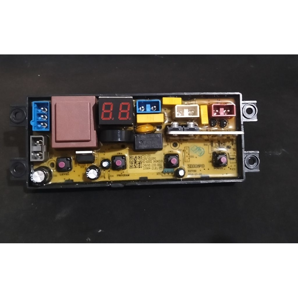 MODUL/PCB MESIN CUCI TOP LOADING DENPOO 7KG MODEL DWF-073HT BEKAS ORIGINAL