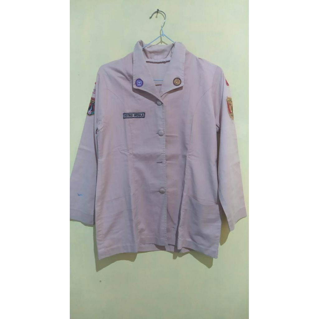 Baju SMA Pramuka Preloved