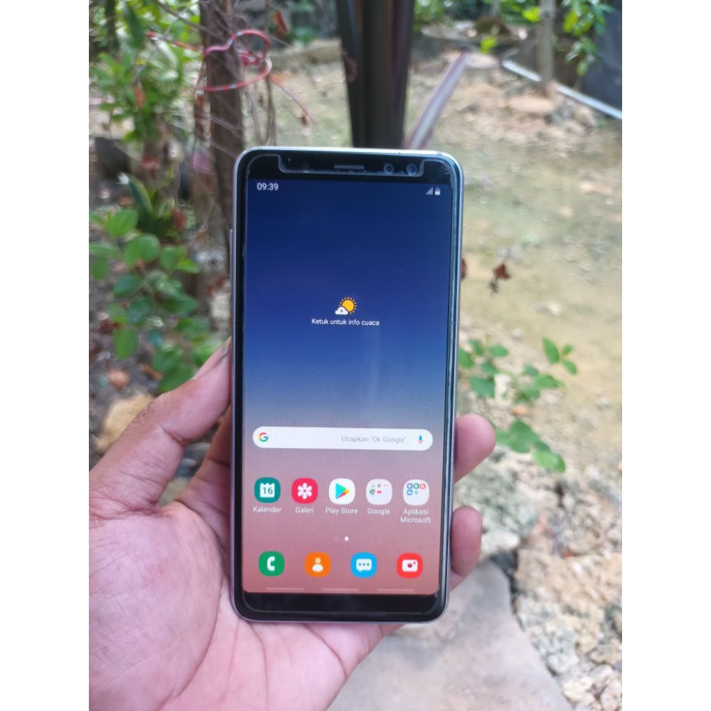 lcd ori copotan samsung a8 2018
