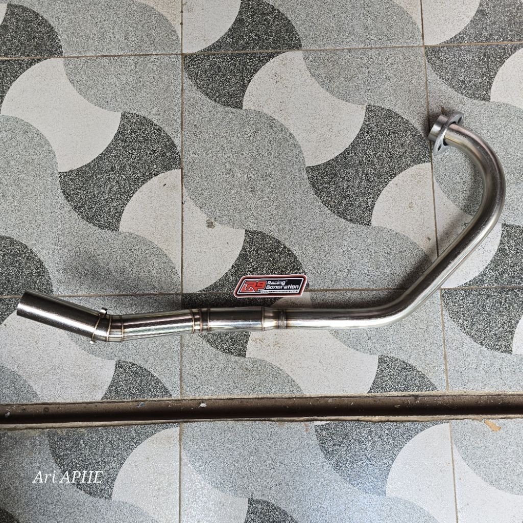 header pipa leher knalpot 38mm KONIC by R9 original suzuki THUNDER 125