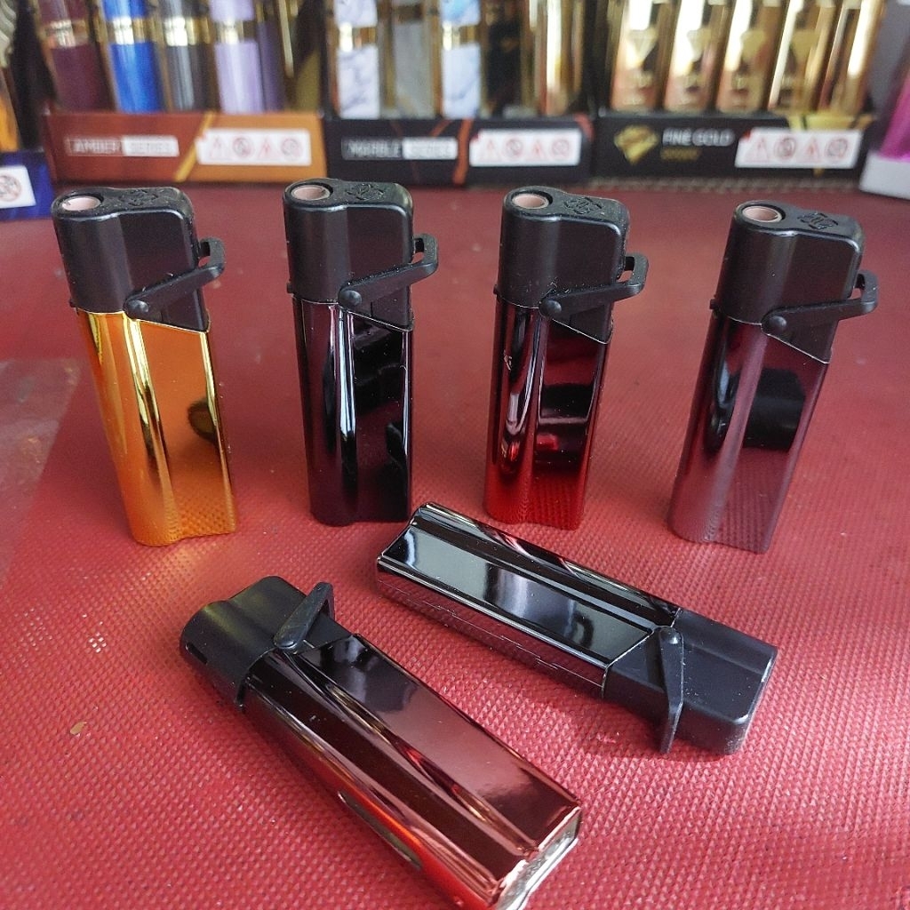 Korek Api Bara Fortis ALLOY / Korek Gas Fortis Elegan Alloy