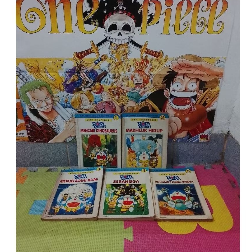 komik full set tamat Doraemon seri ekspedisi