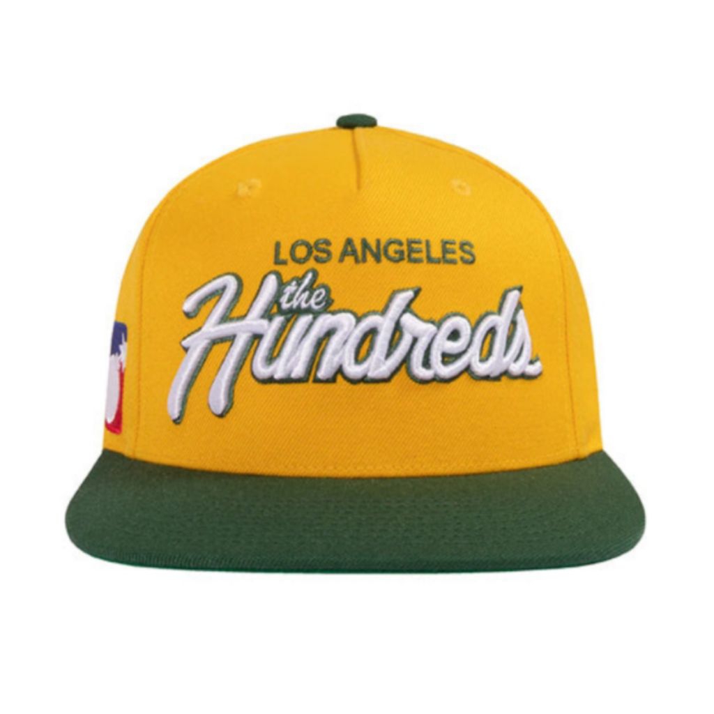 Topi The Hundreds Team 2 Snapback Yellow Original