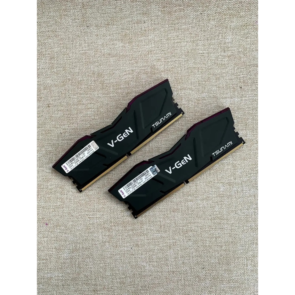 RAM VGEN TSUNAMI 16GB (2X8) DDR4 3000MHz - LIFETIME GARANSI