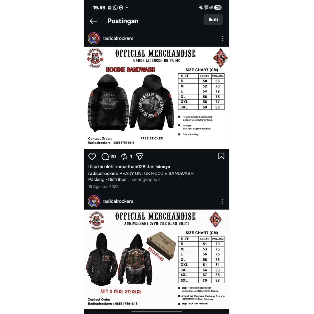 jaket op cakwiw