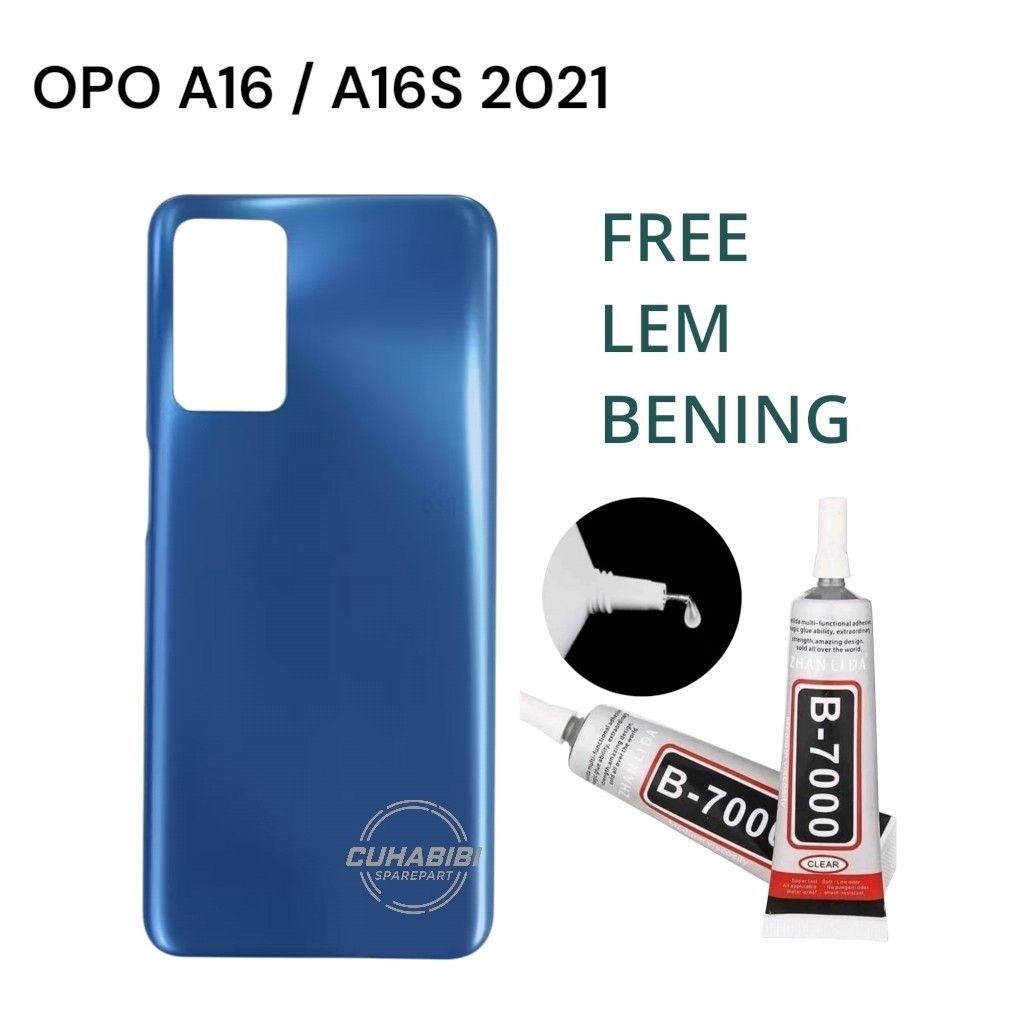 BACK COVER OPO A16 / A16S 2021 TUTUP BELAKANG