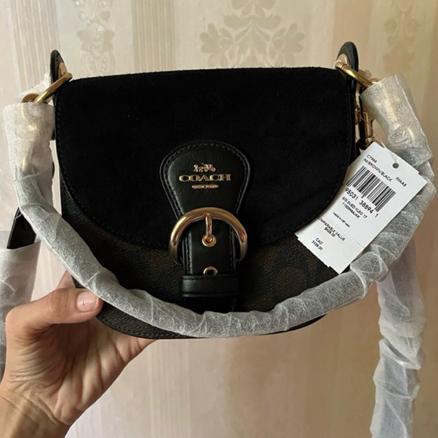 Preloved Coach Kleo shoulder 17 black
