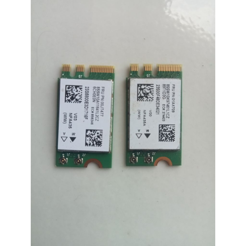 Kartu WiFi Laptop Mini PCIe WLAN Wireless LAN Internal Bekas Tested Normal