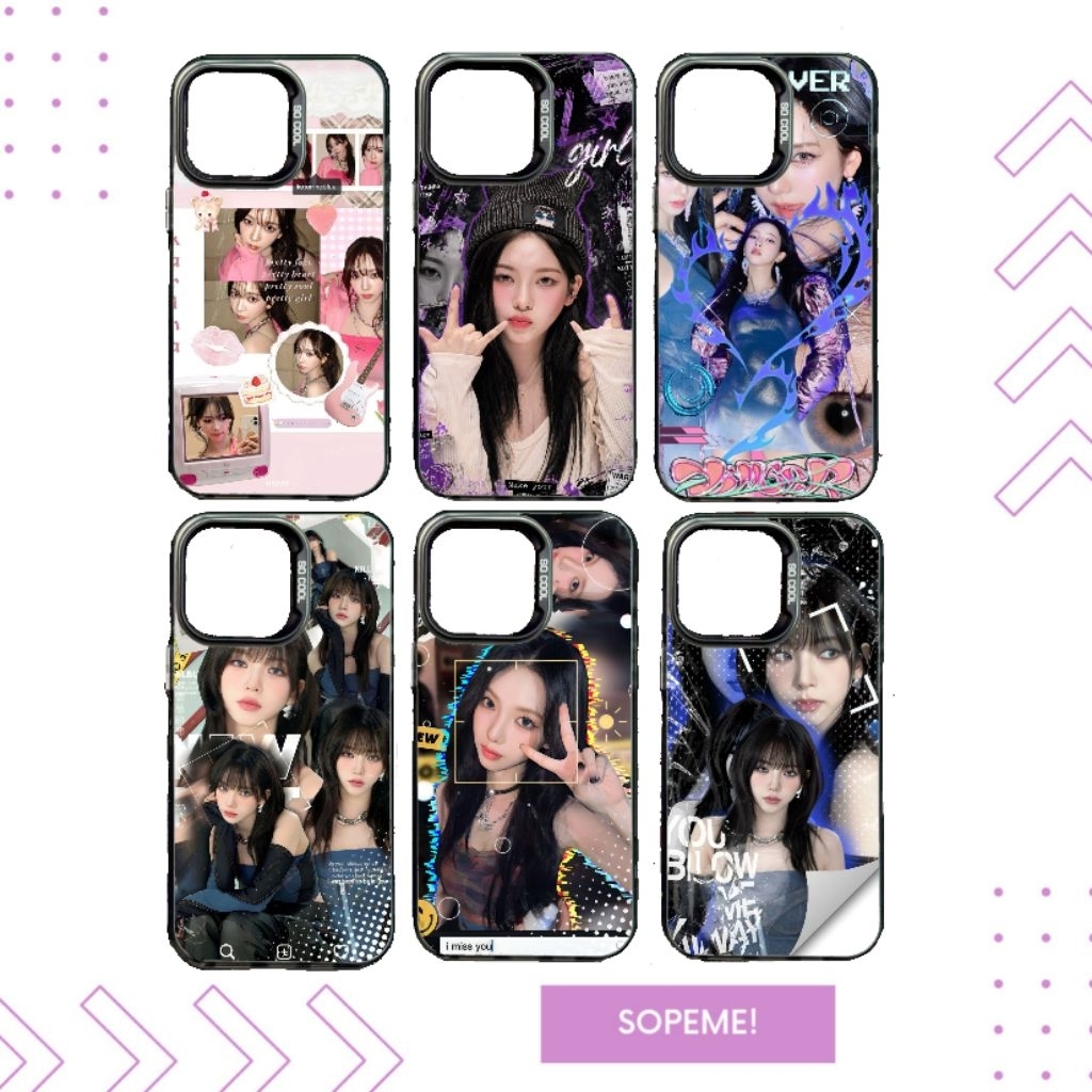 CASE IMD CASING KPOP AESPA KARINA UNTUK IPHONE SAMSUNG OPPO VIVO REDMI REALME INFINIX POCO ITEL TECN