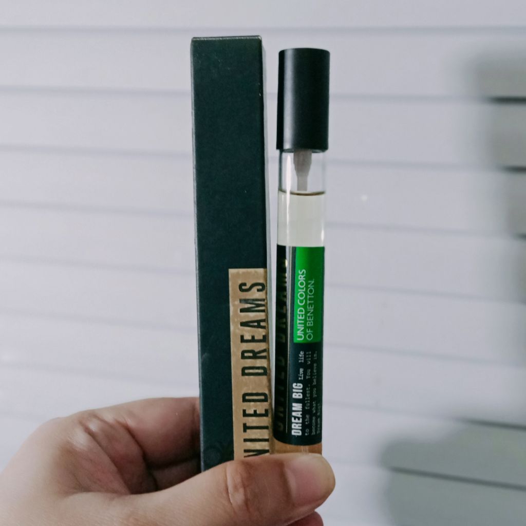 parfum original travelsize Benetton dream big 10 ml miniatur preloved