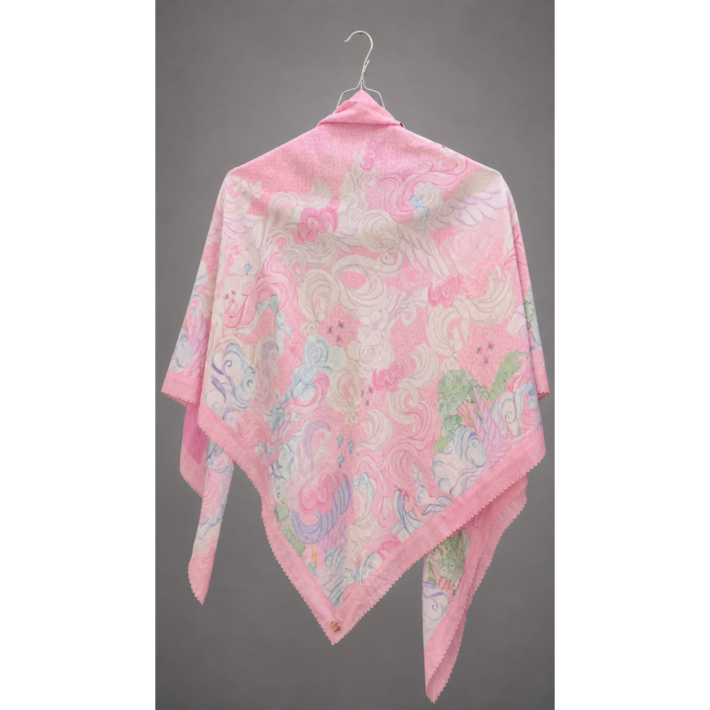 JILBAB BUTTONSCARVES ORI (preloved 1x pakai)