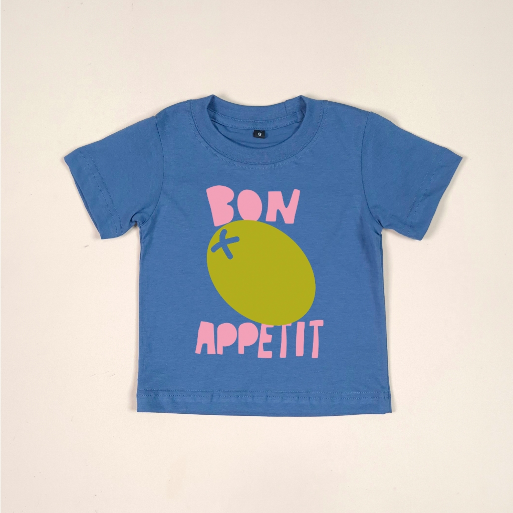 Kidstock Olive Kaos Anak Cowok Cewek Distro Murah 30s Cotton Combed Adem Sablon DTF