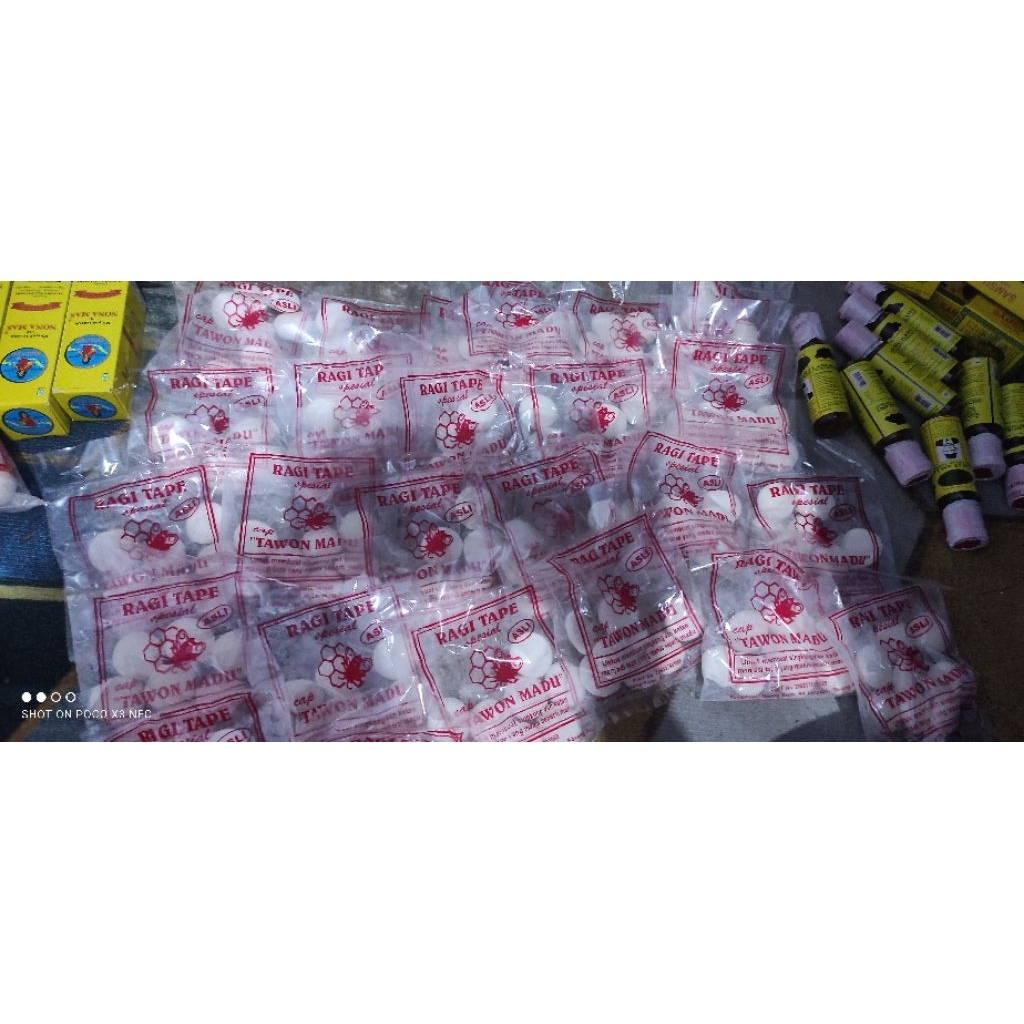 RAGI TAPE TERMURAH RAGI TAPE CAP TAWON MADU ORIGINAL // SPESIAL MANIS SEPERTI MADU (HANYA DIJUAL DIS