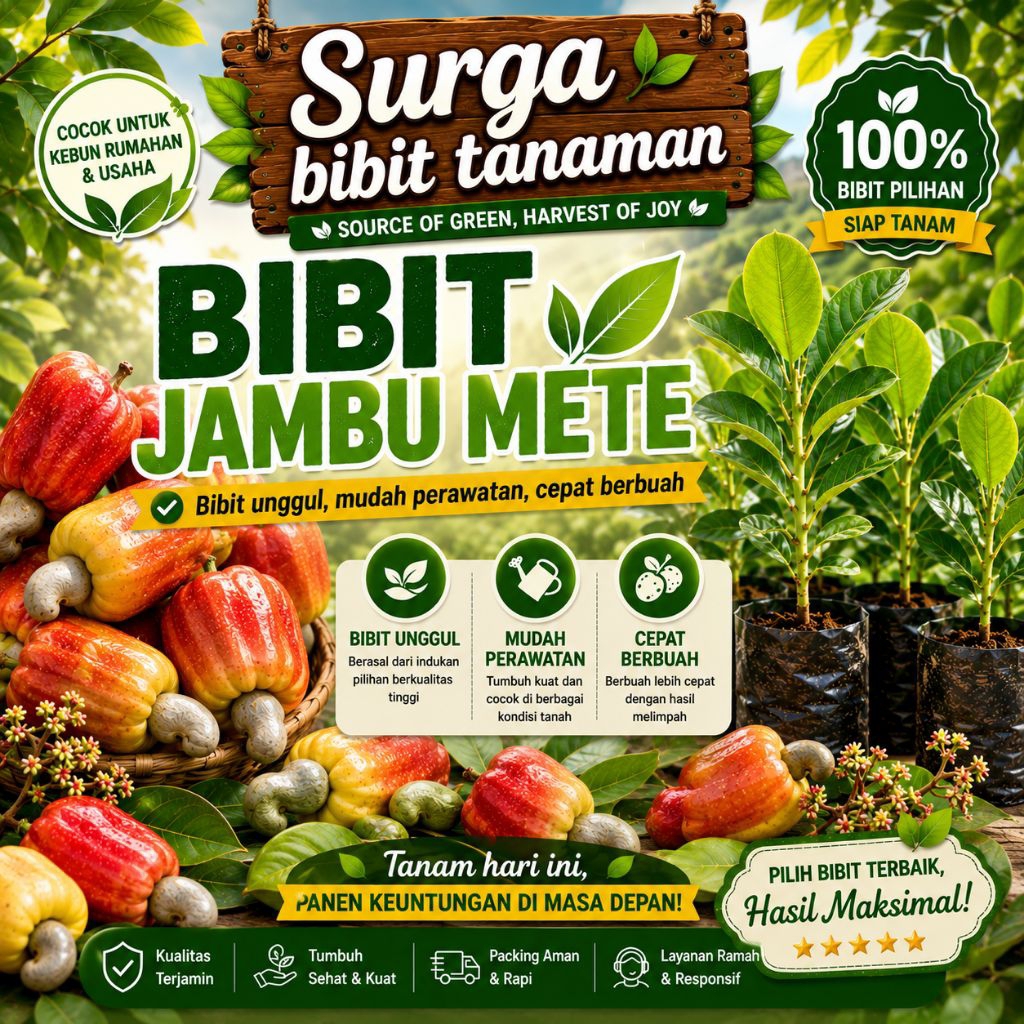 bibit jambu mete/ jambu monyet