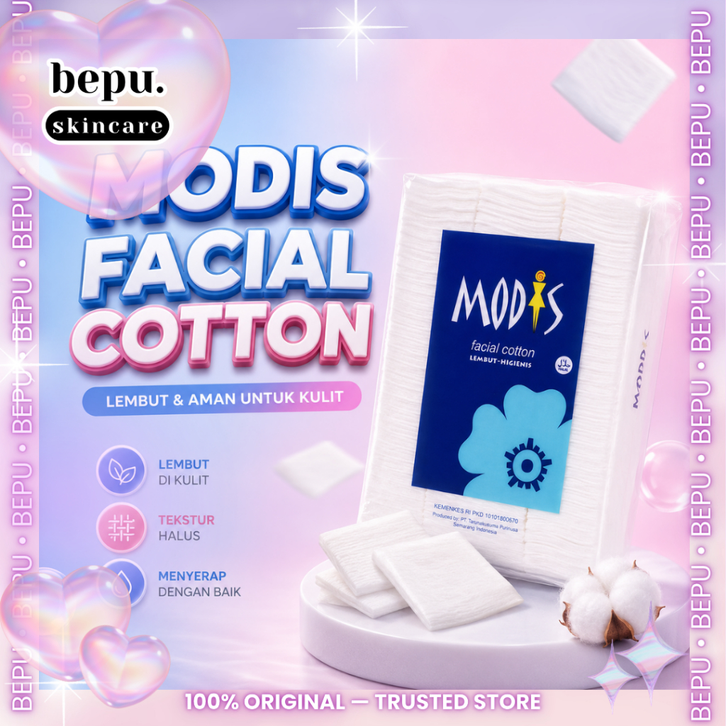 Kapas Modis | Kapas Wajah | Kapas Keccantikan