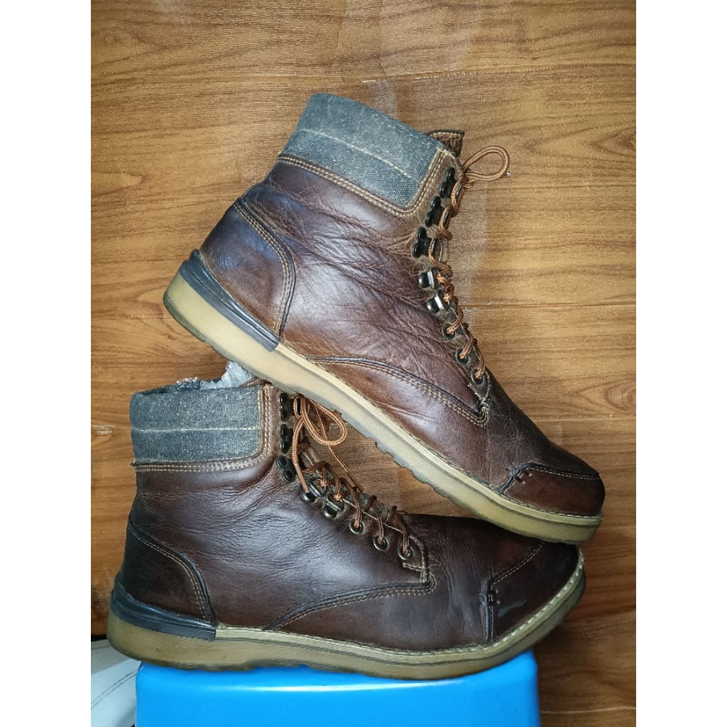 Sepatu Kulit GBX Made MEXICO size 47