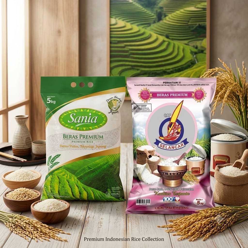 Beras Sania 5kg  Sania 5 kg  Beras 5 kg