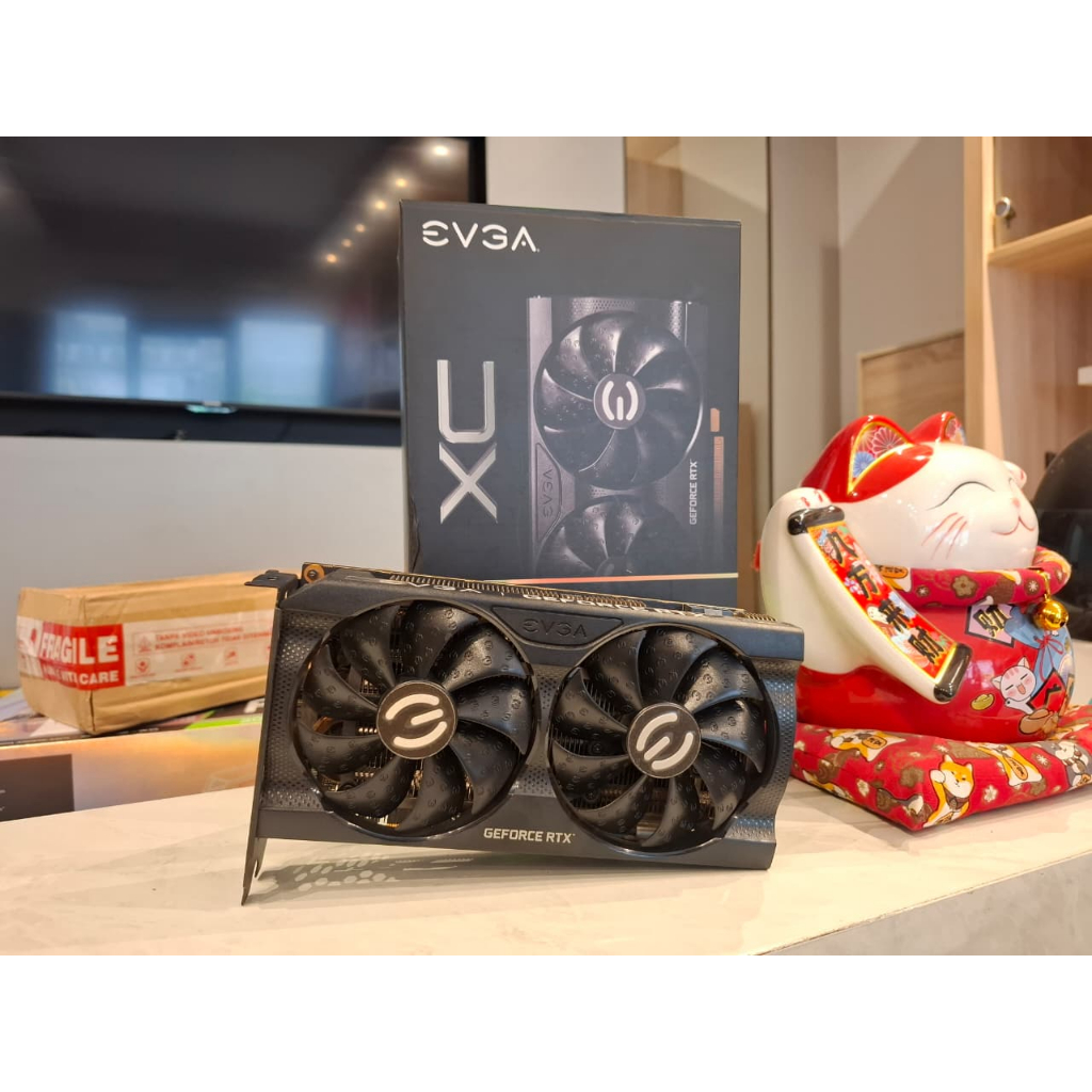 VGA EVGA RTX 3060 Ti / 3060Ti XC GAMING 8GB GDDR6 - Second 2ND MULUS LIKE NEW