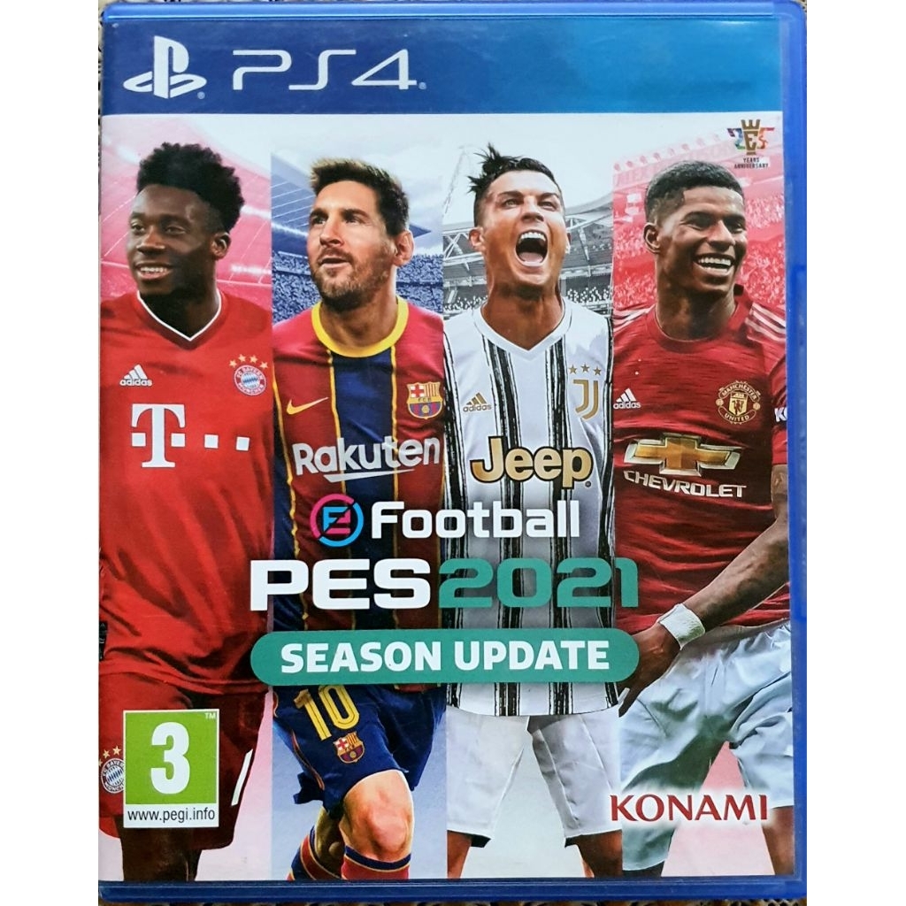 Kaset BD PS4 PES 2021
