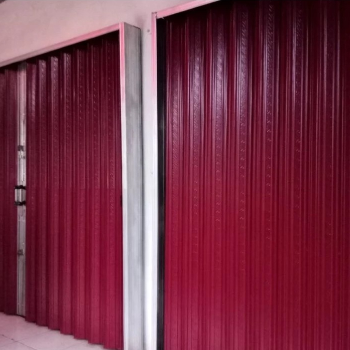 Rolling door warung | Rolling door toko / Pintu toko besi lipat | Pintu toko