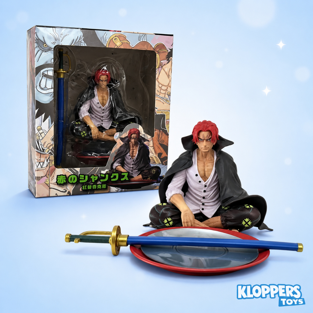 Figure One Piece Red Hair Shanks with Sword - Action Figure Shanks Koleksi Anime