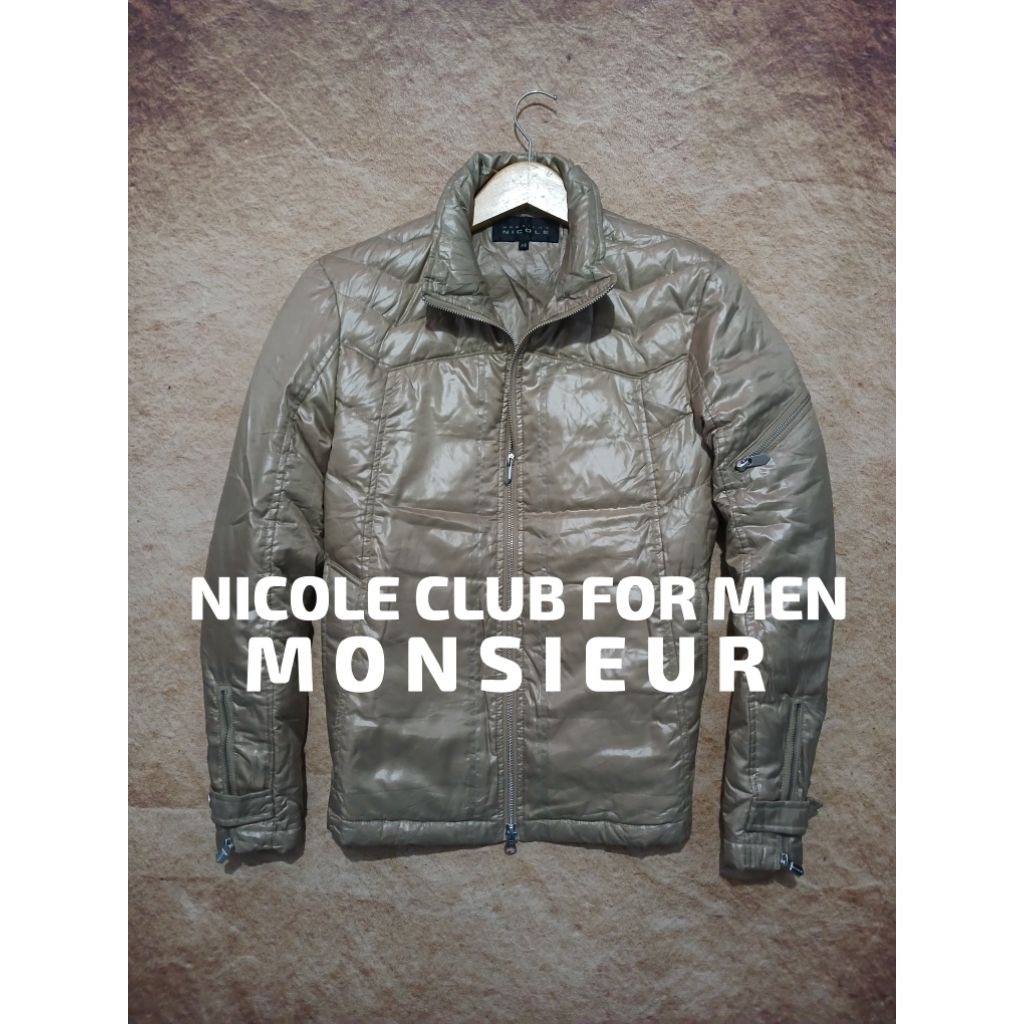 Jaket down bulu angsa NICOLE CLUB bekas pakai