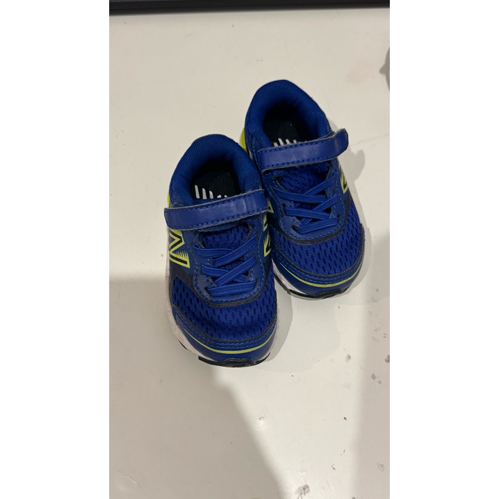 Sepatu Bayi NB Navy ukiran EU 20 Preloved Original 100%