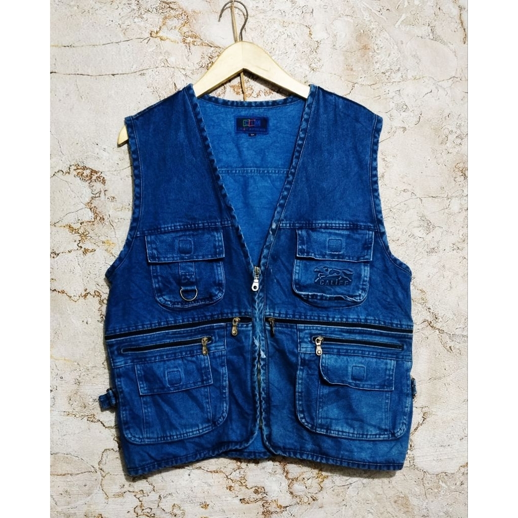 vest denim califf